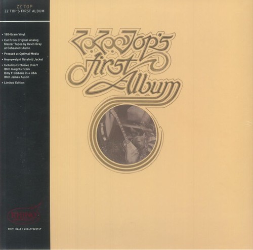 Top s first album - zz, top's